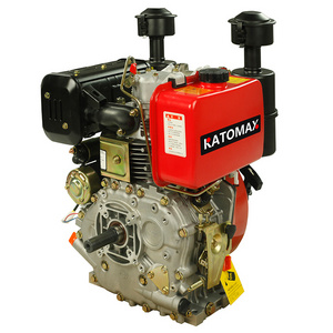 katomax new engine diesel  with double two air filters with good emission with keyway shaft ,thread shaft or spine engine shaft