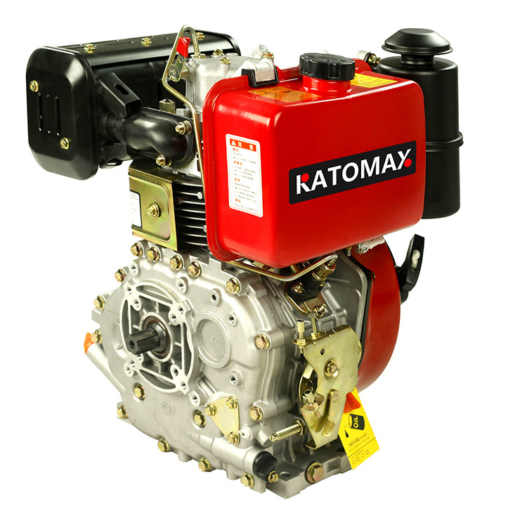 katomax single cylinder, model 186FAE 10 hp diesel engine for sale, 10hp air cooled diesel engine