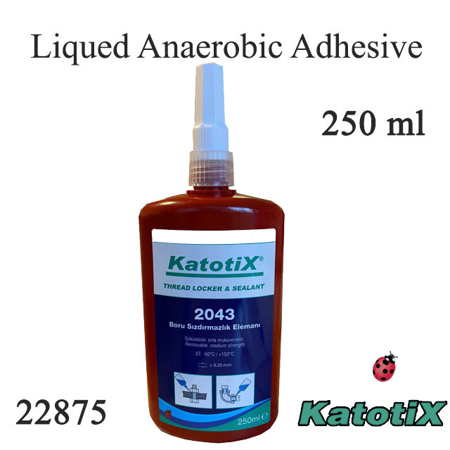 THREAD LOCKER AND SEALANT 250ml Anaerobic lock tight glue gaskets maker 2043 thread locking adhesive katotix iquid adhesive