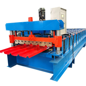 Roof Panel Colored Zinc Tile Making Roll Forming Machine roofing sheets manufacturing machine