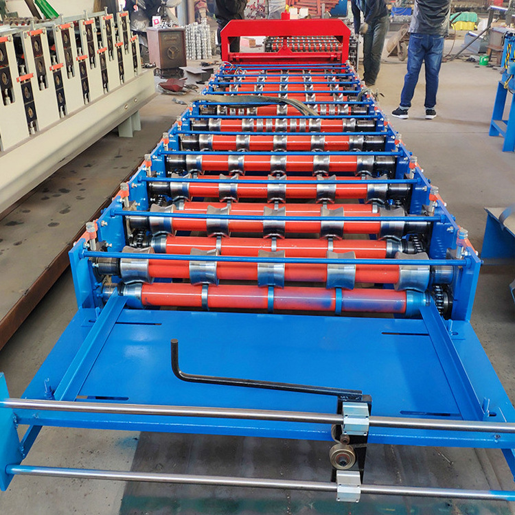 Metal roof tile forming machine cold roll forming machine manufacturer