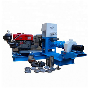 Nigeria Diesel Engine Floating Fish Feed Pellet Dryer Machine Price