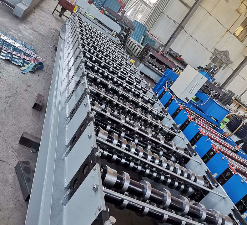 Katto Colored Steel Iron Zinc Roofing Sheet Metal Plate Making Roll Forming Machine