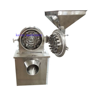 Automatic dried garlic powder making machine ginger powder crushing machine grinder