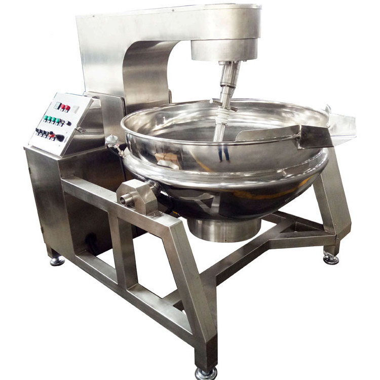 Industrial 300L Automatic Planetary Stirring Pot Gas Cooking Mixer for Food Grade Egg Paste