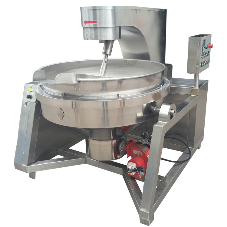 chilli paste cooking pot industrial automatic fried rice wok machine