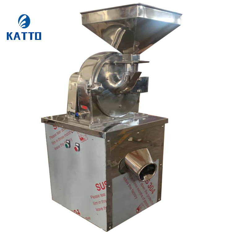 Automatic dried garlic powder making machine ginger powder crushing machine grinder