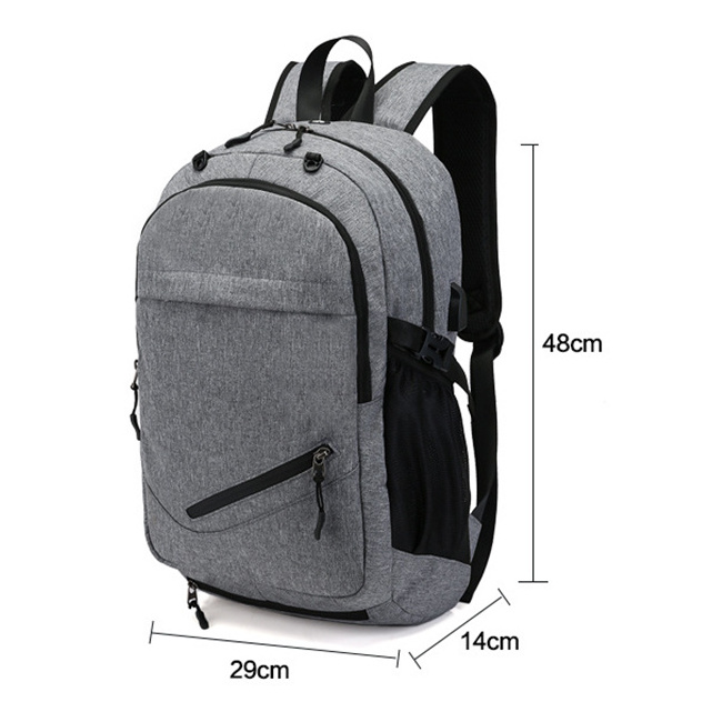 Large Capacity Basketball Bag Men's Backpack USB Charging Waterproof Travel Computer Student Bag