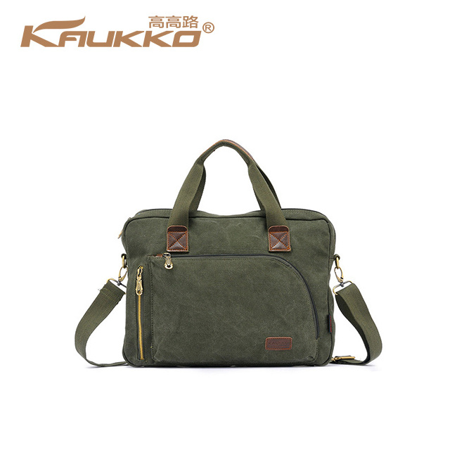 Canvas Vintage Shoulder Messenger Bag Hand Laptop Bag