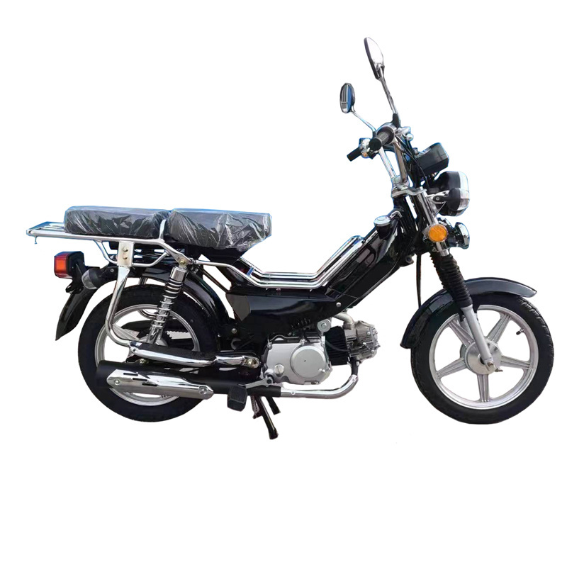 Cheapest Chinese New Style Big Pedal Motorcycles 49cc 110cc Automatic Moped Motorbike Made In China For Sale