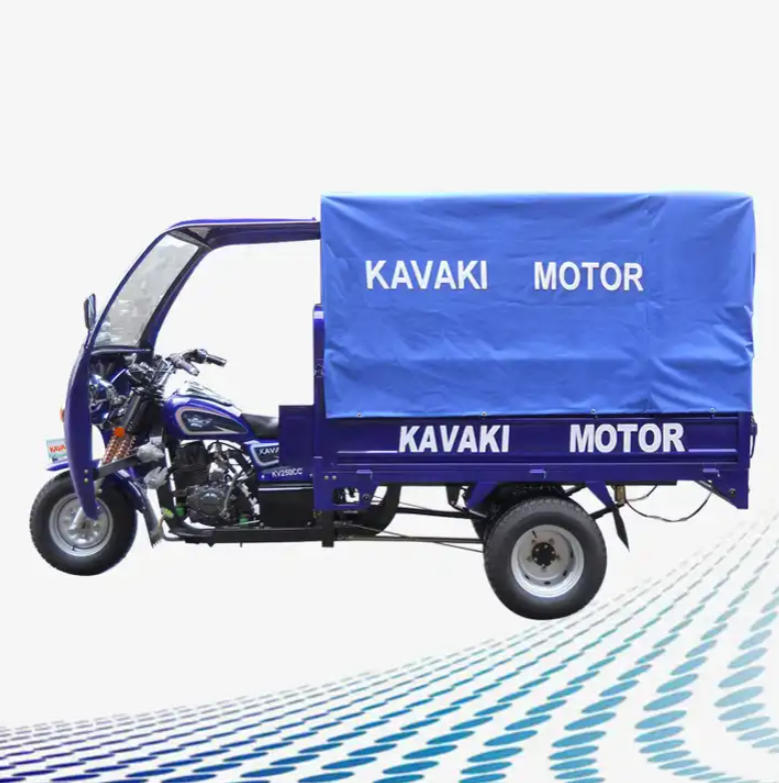 Kavaki New Model Big Power 250cc Motor Adult Agricultural Tricycle Canopy Motor Kit Made In China