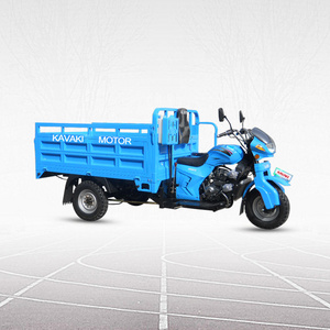 2018 strong power gas three wheel motorcycles cargo bike with high quality tricycle in Guangzhou factory made in China