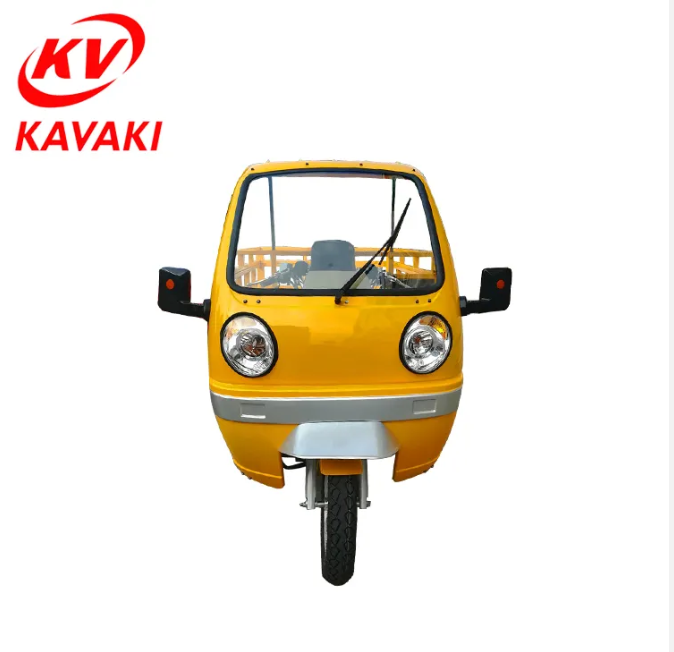 Kavaki Wholesale Super Moto Tricycle Dumper Truck 3 Tire 250cc Water Cooled Mini Chopper Motorcycle Tricycle With Cabin