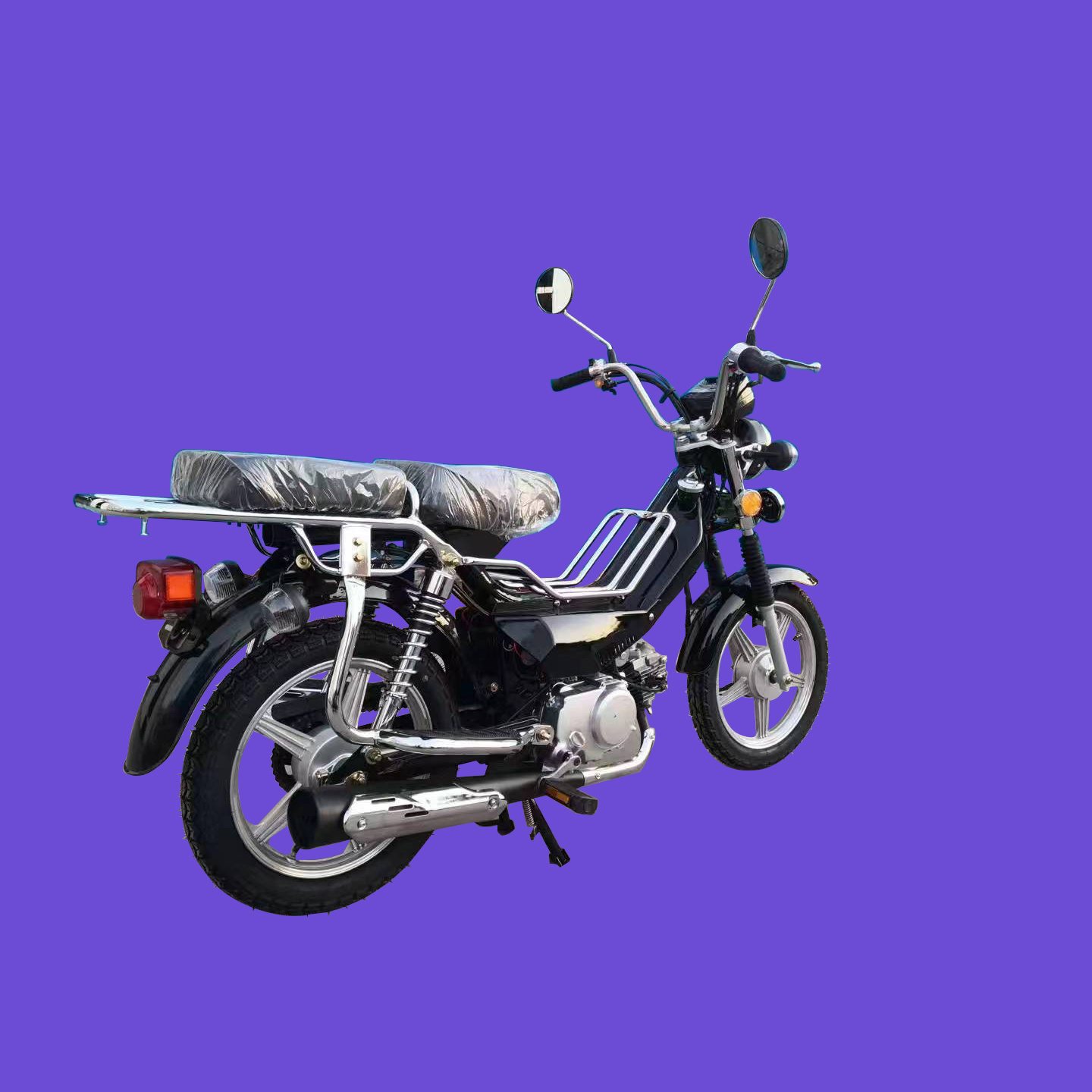 Chinese Manufacturer Cheapest Motorbike 110cc Automatic Moped Motorcycles Moto Made In China For Sale