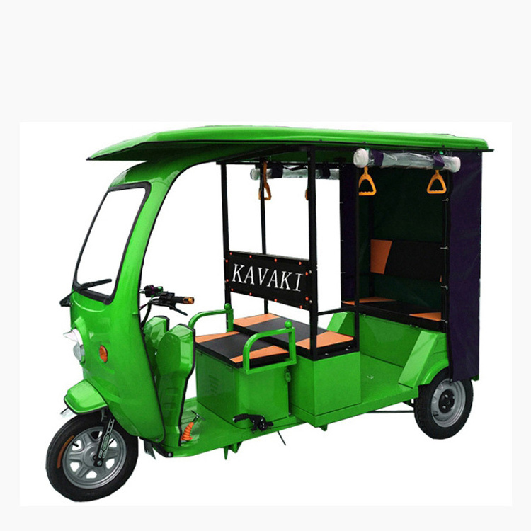 Energy diesel solar auto  electric rickshaw 60V battery  motor 1000W passenger tricycles for sale