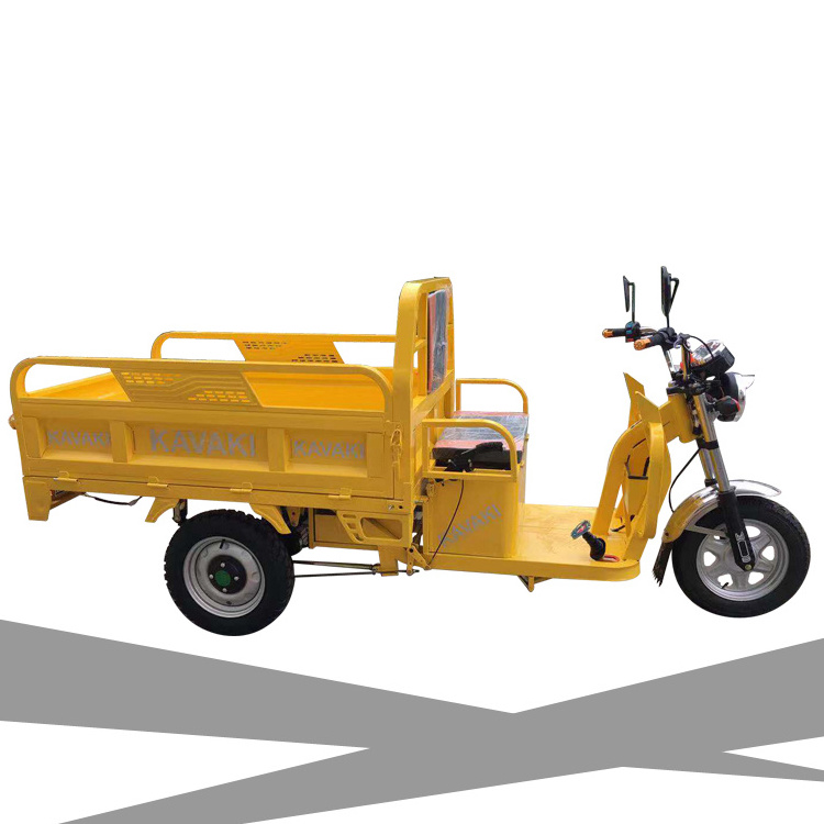 Guangzhou KAVAKI three-wheelers electric factory direct to sell big cargo powerful rickshaw bike/tricycle