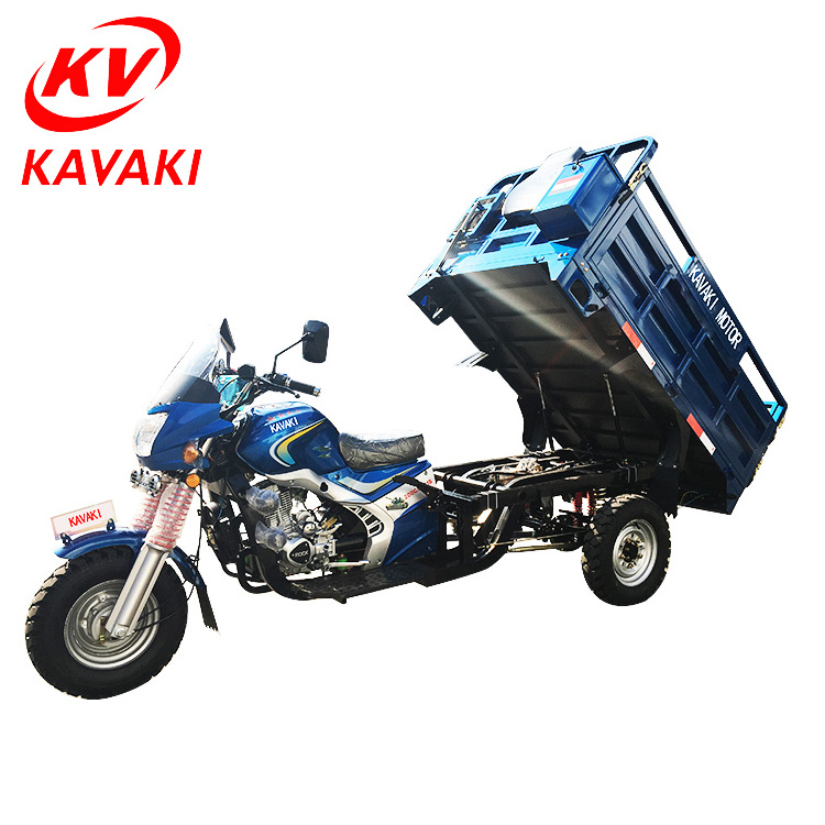 Factory 3 wheel trailer truck used farm tractors motor tricycle three wheeler auto rickshaw for sale in india