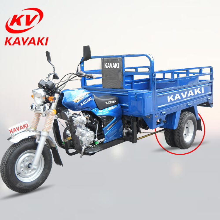 200cc lifan motorcycle China chopper double rear 3 wheel motor tricycle trike