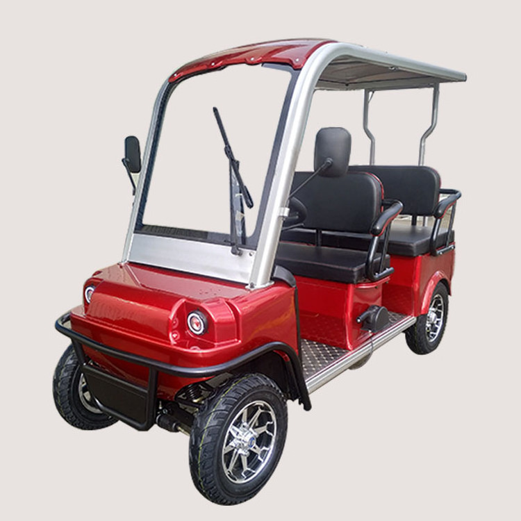 golf cart light used and rear seat 4 wheel drive electric golf cart for sale