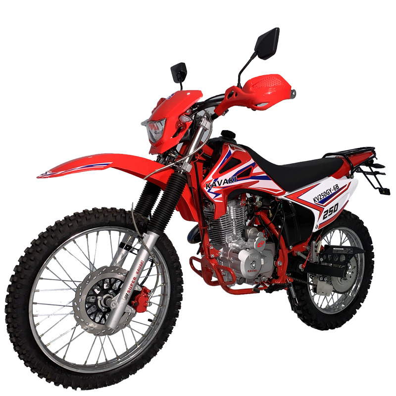 KAVAKI 4 Stroke 150CC Dirtbike Other Motorcycles Cheap Pocket Pit Bike Two Wheeler 200cc 250ccMini Dirt Bike