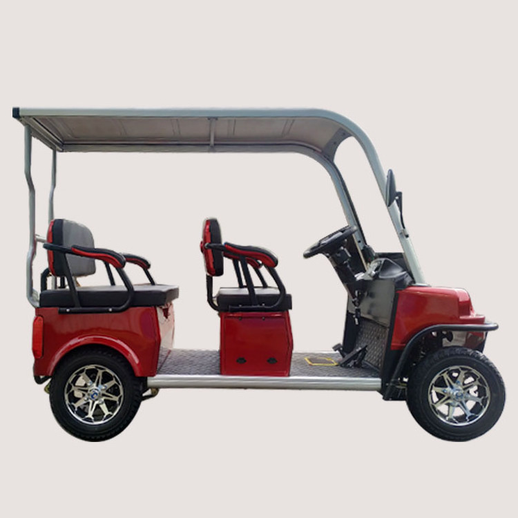 golf cart light used and rear seat 4 wheel drive electric golf cart for sale