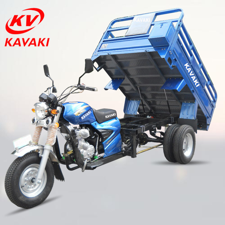 200cc lifan motorcycle China chopper double rear 3 wheel motor tricycle trike