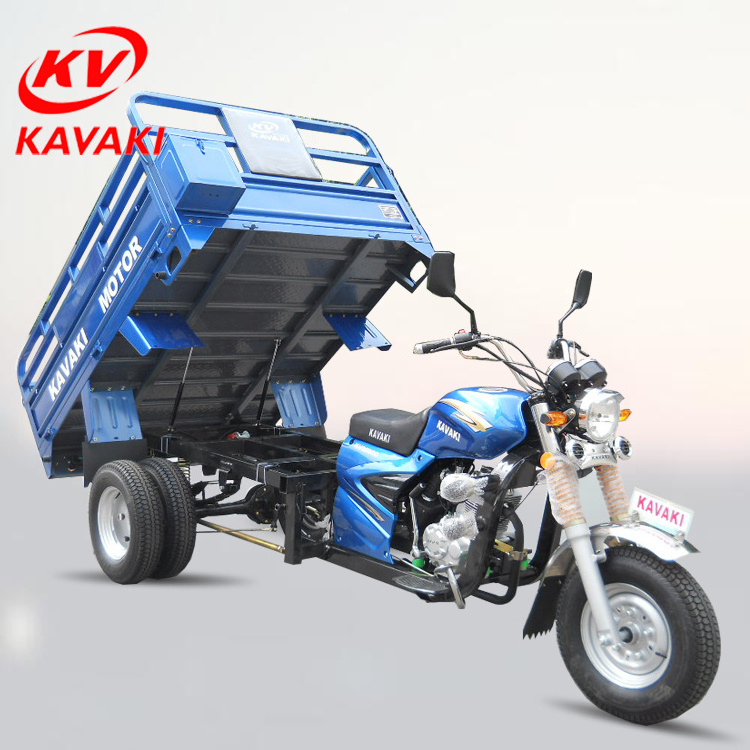 200cc lifan motorcycle China chopper double rear 3 wheel motor tricycle trike