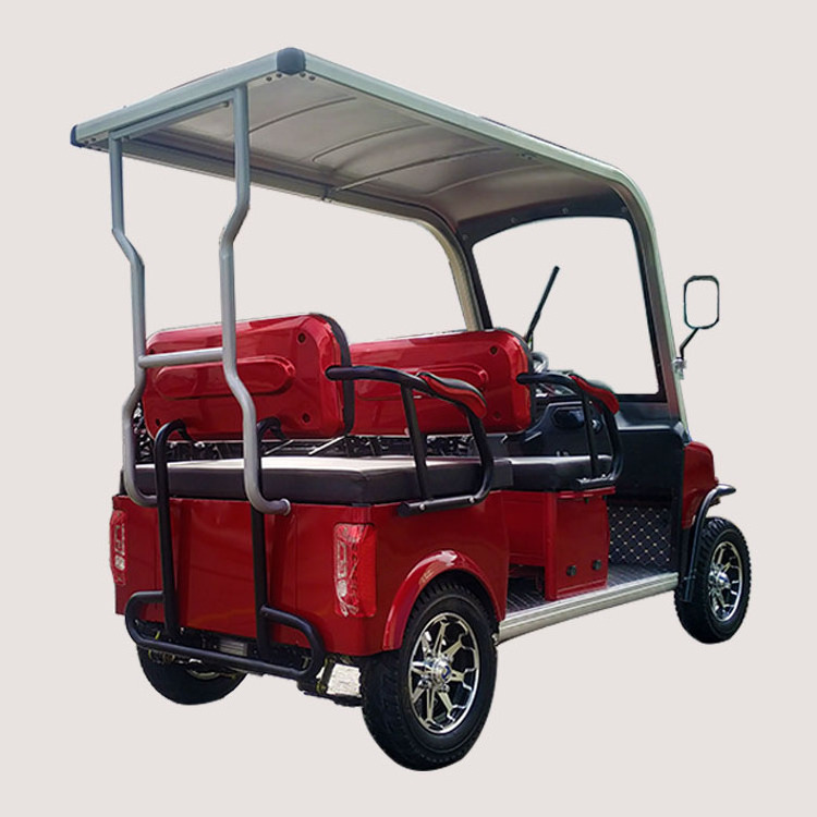 golf cart light used and rear seat 4 wheel drive electric golf cart for sale