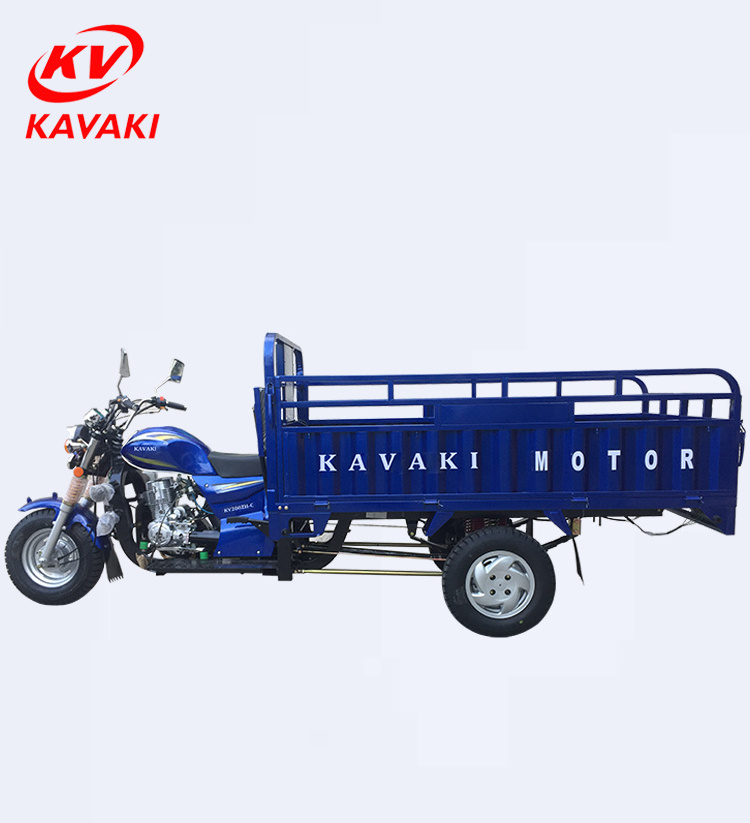 Best selling 4 stroke gasoline tipping big 3 wheel motor tricycle for sale