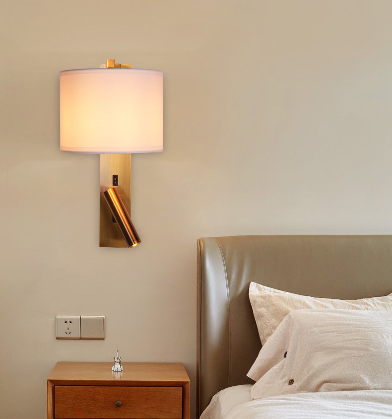 Modern art deco light for home warm light Style Antique Wall Mounted Decorative Lighting Indoor Led Wall Lamp For Hotel