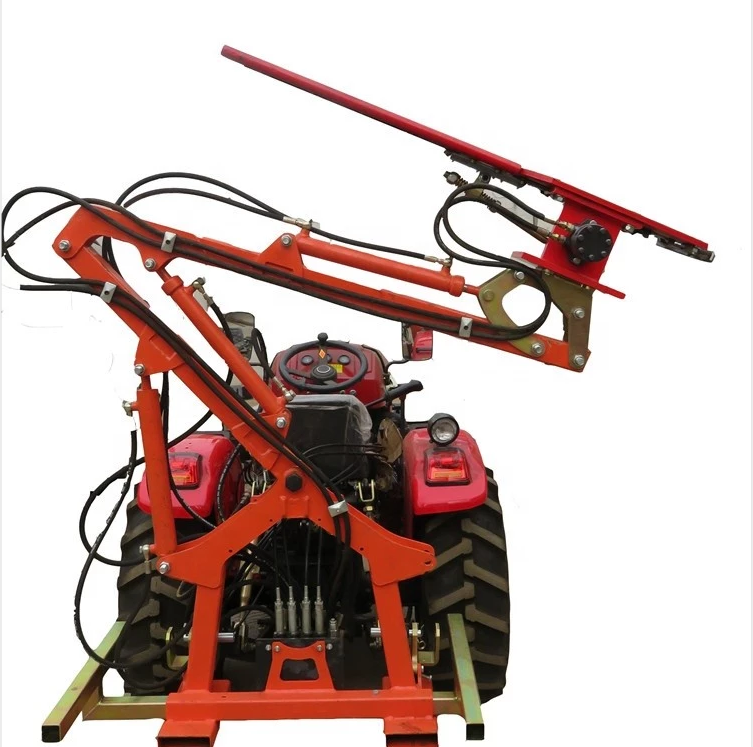 Tractor mounted hedge cutter branches trimming machine pruner machine