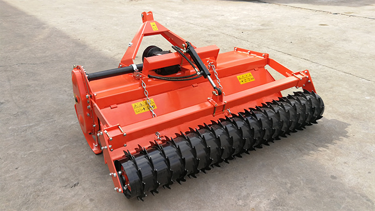 3 point heavy duty tractor rotary tiller with packer roller