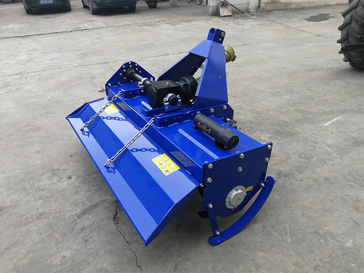 High quality tractor rototiller 3 point hitch rotary tiller with ce