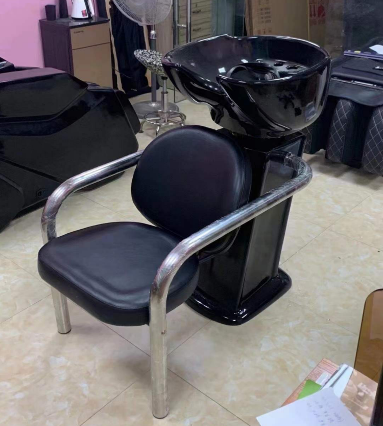 Barber Shop Salon Furniture Shampoo Station Sink and Chair cheap shampoo sink