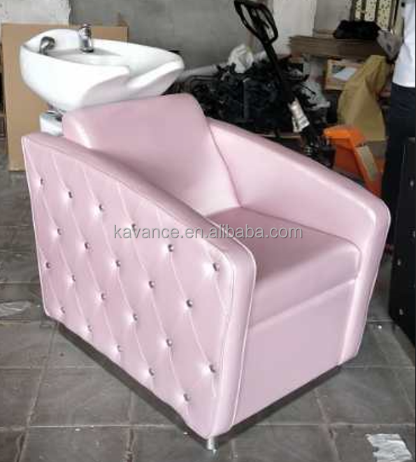 Barber Shop Salon Furniture Shampoo Station Sink and Chair cheap shampoo sink