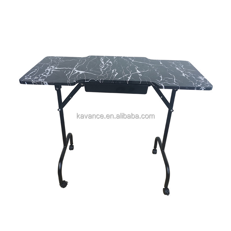 Portable Folding Manicure table Beauty Salon nail salon Movable Nail Desk