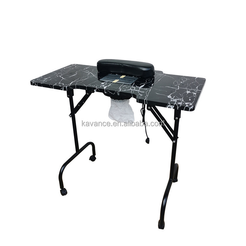 Portable Folding Manicure table Beauty Salon nail salon Movable Nail Desk