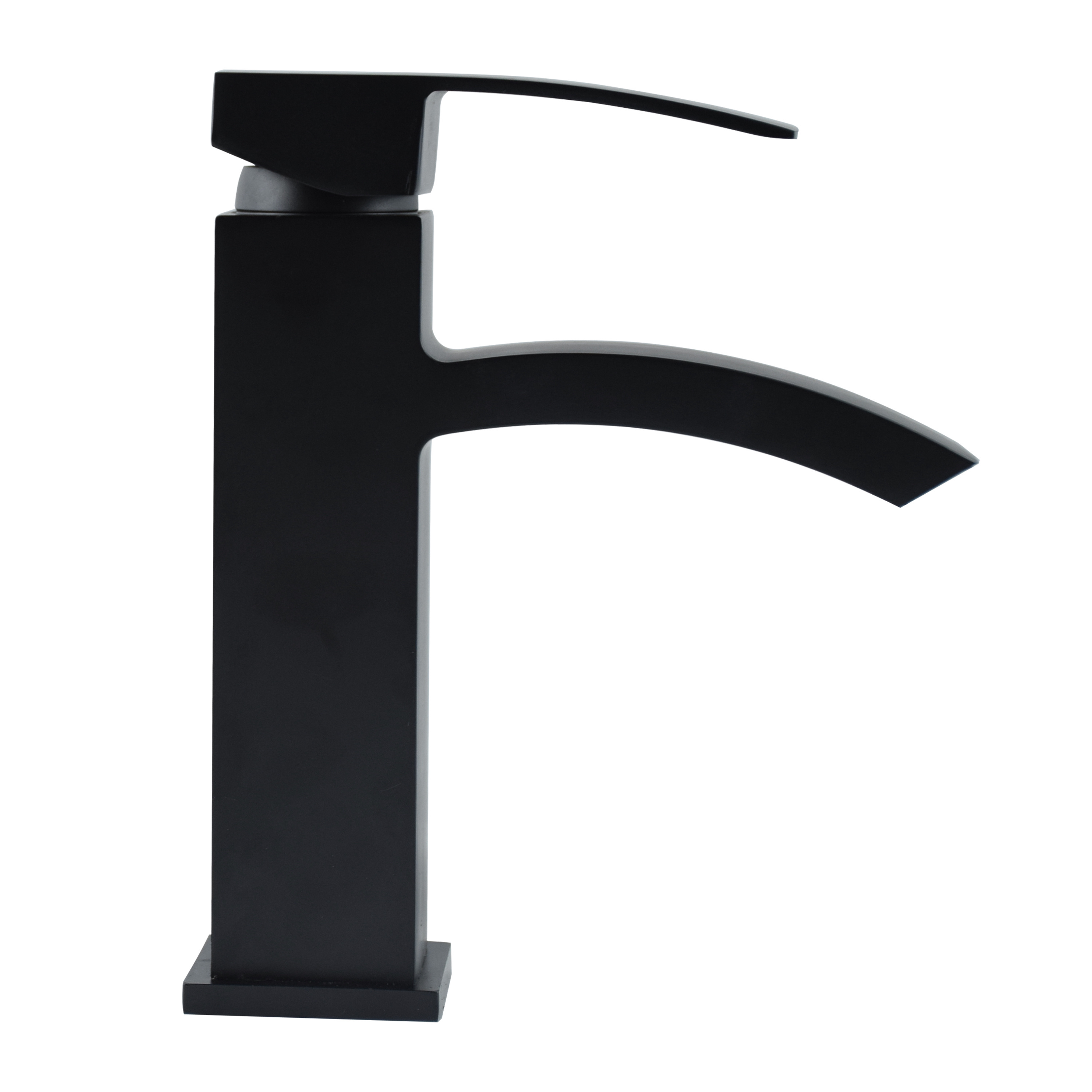 contemporary bathroom wash basin black faucet industrial