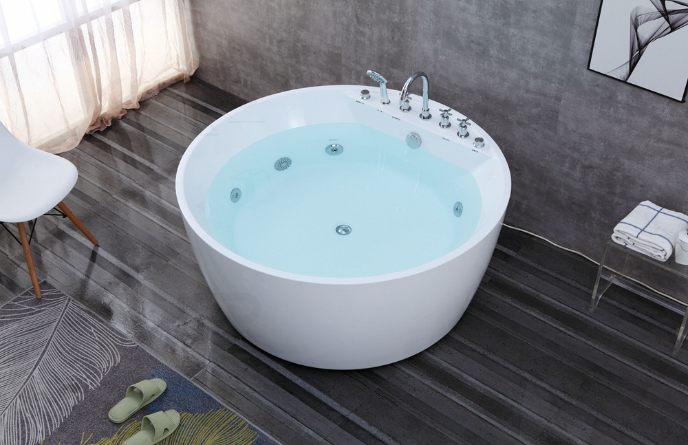 round bath tub spa indoor circle bathtub