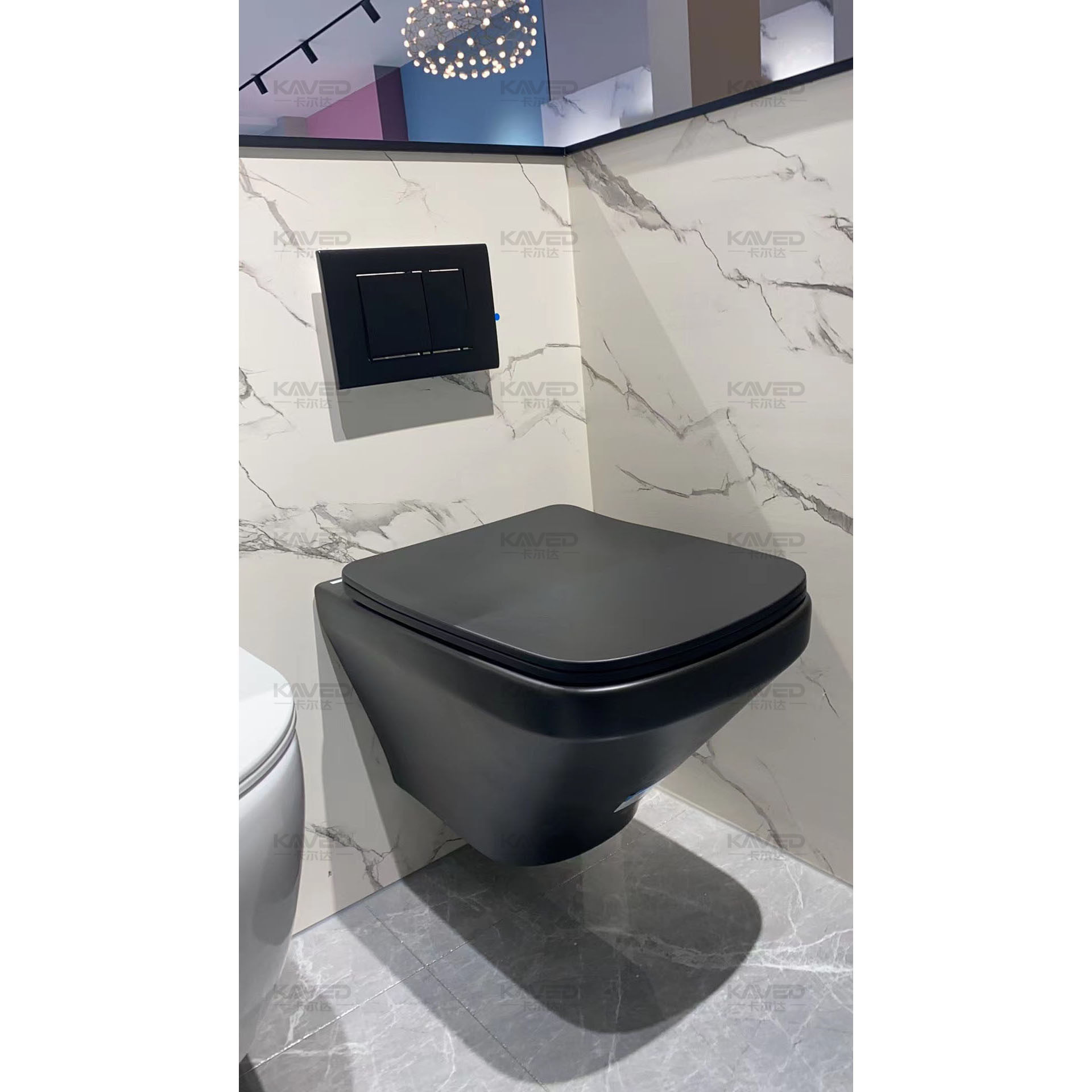 modern black wall toilet set wall hung toilet and tank