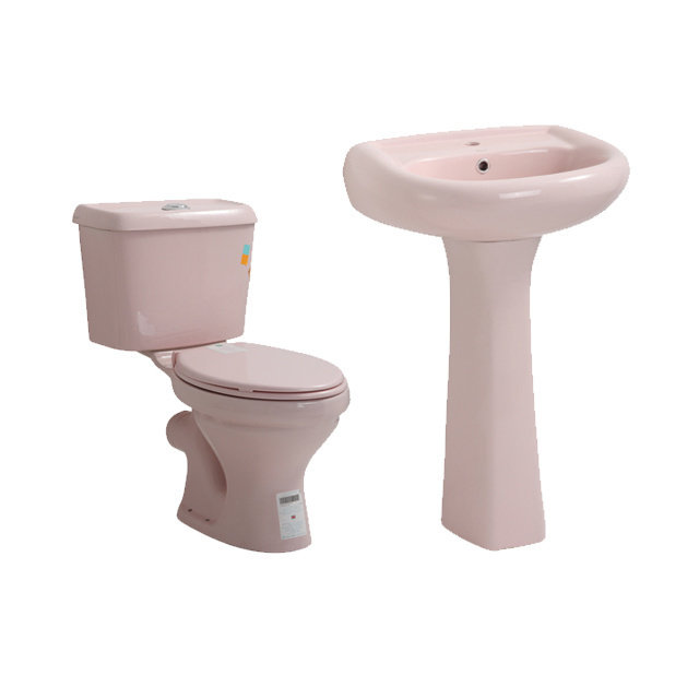 ceramic sanitary ware two piece closet african toilet