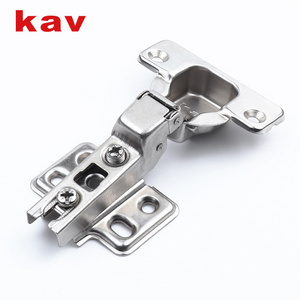 KAV China Supplier Wholesale Steel Kitchen Two Way Furniture Hardware Cheap 35mm Normal Auto Hinges