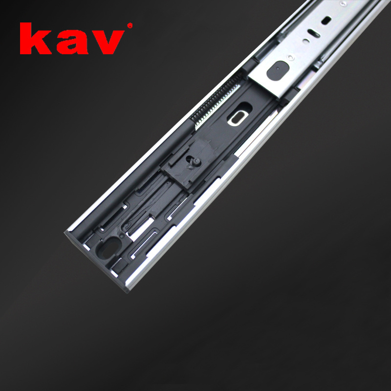 22 inch full extension drawer slide soft close ball bearing slides