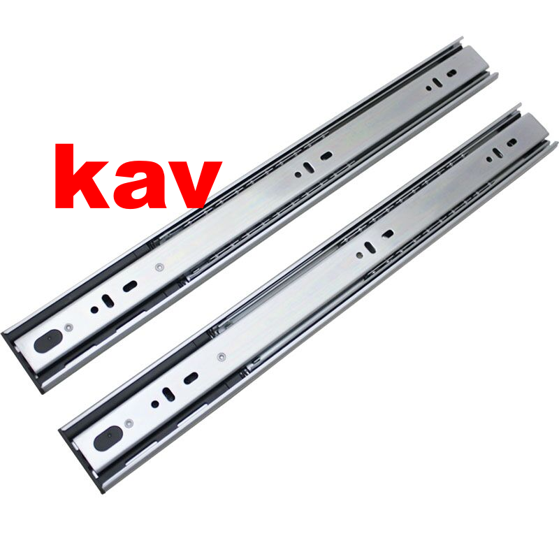 22 inch full extension drawer slide soft close ball bearing slides