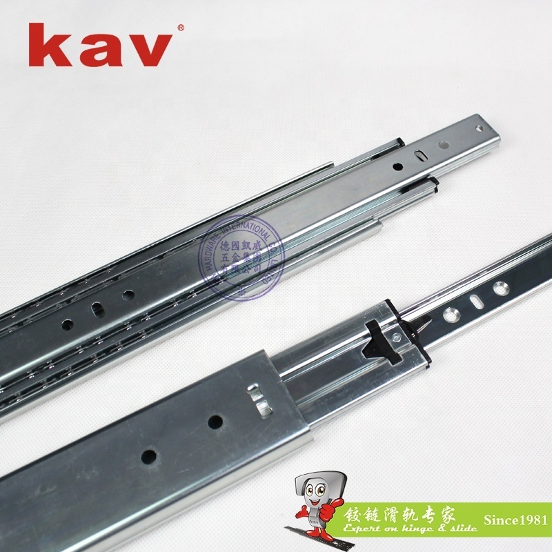 furniture fittings draw slides 53mm heavy duty ball bearing drawer slide for drawer hardware