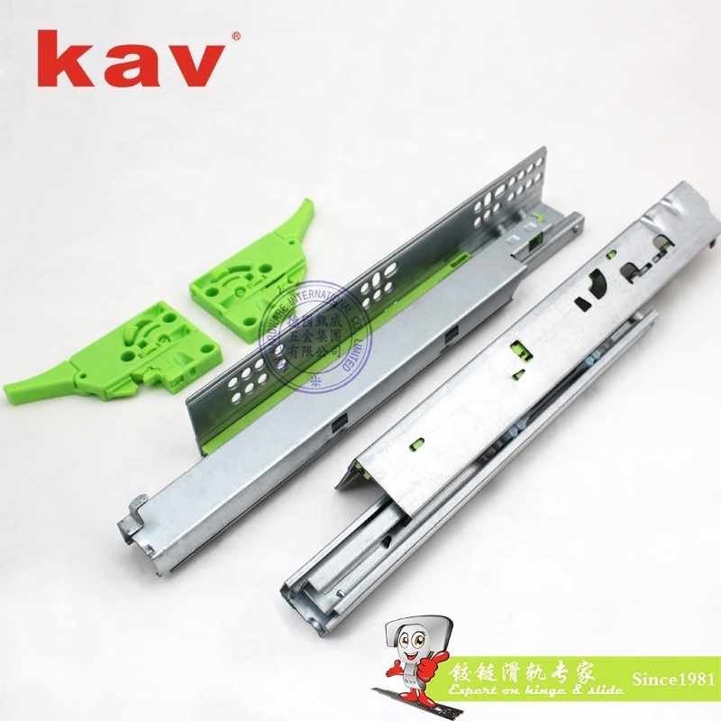 Kav Full Extension Synchronize Soft Close Concealed Drawer Slides with 3D Handle (663BLH-3DS) 18