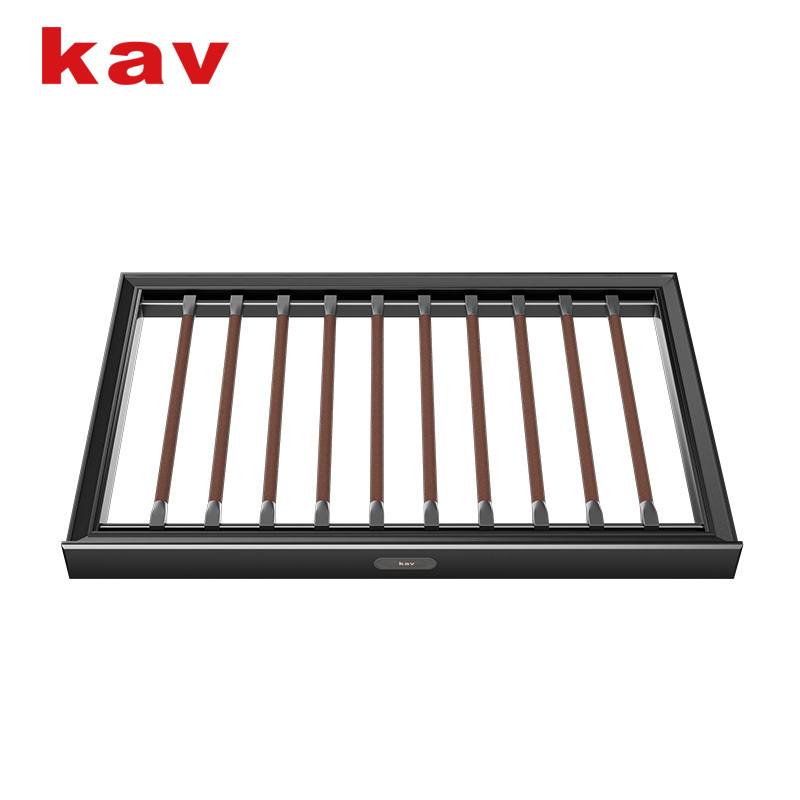 kav Wardrobe Closet  Drawer Self Closing Adjustable Pull Out Soft Close Pant Trousers Rack