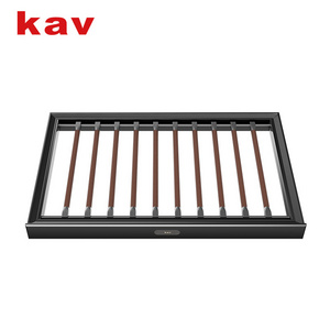 kav Wardrobe Closet  Drawer Self Closing Adjustable Pull Out Soft Close Pant Trousers Rack