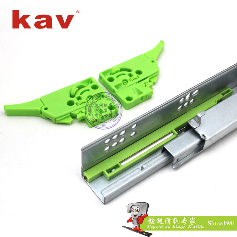 Kav Full Extension Synchronize Soft Close Concealed Drawer Slides with 3D Handle (663BLH-3DS) 18