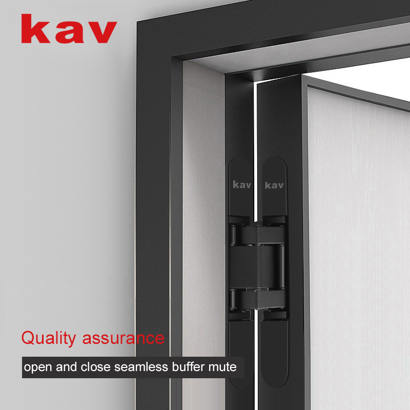 kav heavy duty 3d adjustable invisible concealed hinge for furniture door